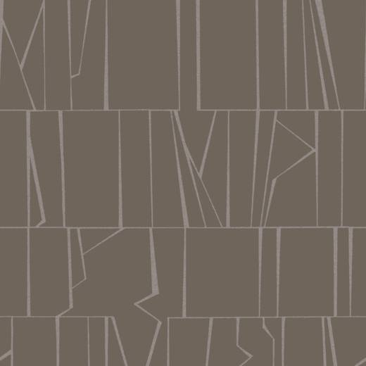 Huntington Chocolate Geometric Stripe Wallpaper by A‑Street Prints (Scott Living)