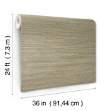 Reynier Moss by Scott Living Hemp Grasscloth Wallpaper- A-Street Prints 4155-72826