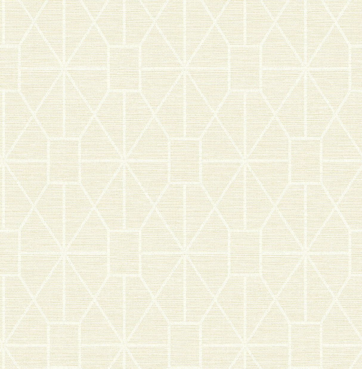 Stevenson Cream Trellis Wallpaper with Textured Metallic Raised Ink - Advantage 4157-25013
