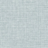 Tuckernuck Slate Faux Linen Wallpaper with Fabric Texture in Transitional Style - Advantage 4157-25790