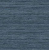 Barnaby Indigo Faux Grasscloth Wallpaper with Modern Graphics Pattern - Advantage 4157-25959