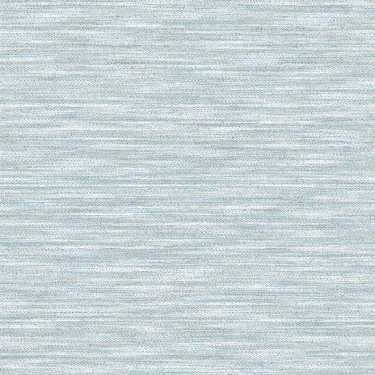 Benson Light Blue Faux Fabric Wallpaper with Horizontal Fabric Textures - Advantage 4157-26153