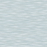 Benson Light Blue Faux Fabric Wallpaper with Horizontal Fabric Textures - Advantage 4157-26153