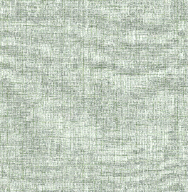 Lanister Green Texture Wallpaper with Raised Ink Fabric Texture - Advantage 4157-26235