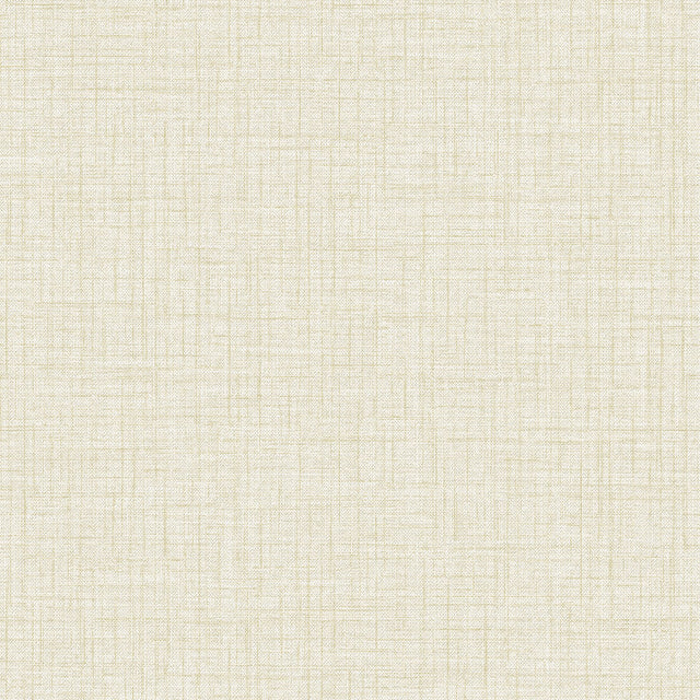 Lanister Cream Texture Wallpaper with Raised Ink Faux Fabric Motif - Advantage 4157-26499