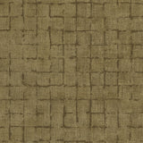 Blocks Chestnut Checkered Wallpaper with Raised Ink Geometric Texture - Advantage 4157-333453