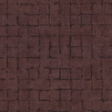Blocks Burgundy Checkered Wallpaper with Textured Geometric Grid - Advantage 4157-333459