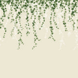 Trailing Ivy Green Wall Mural with Country Botanical Vines Pattern - Advantage 4164-50942