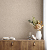 Herringbone Neutral Tweed Wallpaper with Textured Fabric Motif - Advantage 4164-M1825