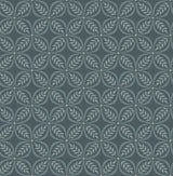 Morgrove Blue Trellis Wallpaper with Botanical Geometric Motif - Advantage 4164-M1834
