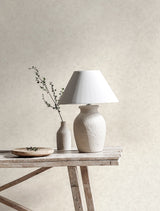 Heritage Light Grey Plain Wallpaper with Textured Solid Motif - Advantage 4164-M1836