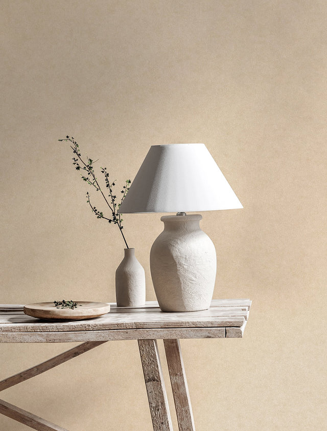 Heritage Beige Plain Wallpaper with Textured Solid Pattern - Advantage 4164-M1838