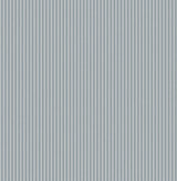 Ticking Blue Stripe Wallpaper in Blue - Advantage 4164-M1845