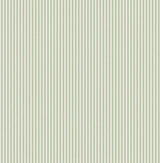 Ticking Light Green Stripe Wallpaper with Traditional Stripes Pattern, Textured Non Woven, Paste the Wall - Advantage 4164-M1846