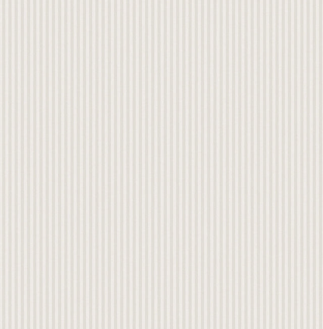 Ticking Light Grey Stripe Wallpaper with Traditional Stripes Pattern, Textured Non Woven - Advantage 4164-M1847