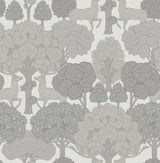 Forest of Arden Grey Deer Wallpaper with Textured Non Woven Design - Advantage 4164-M1853