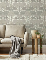Forest of Arden Grey Deer Wallpaper with Textured Non Woven Design - Advantage 4164-M1853