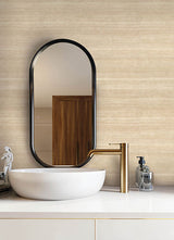First Light Wheat by Advantage Striated Wallpaper- Brewster Home Fashions 4168-15501