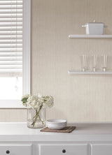 Sunshower Dove by Advantage Stria Wallpaper- Brewster Home Fashions 4168-16636