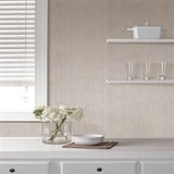 Sunshower Light Grey by Advantage Stria Wallpaper – Brewster Home Fashions 4168-16638