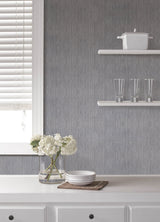 Sunshower Grey by Advantage Stria Wallpaper – Brewster Home Fashions 4168-16639