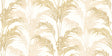 Advantage Rattan Gold Palm Wallpaper roll showing metallic gold palm fronds on ivory ground