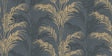 Rattan Charcoal Palm Wallpaper by Advantage with palm fronds on dark charcoal ground