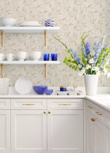 Stonewall Ivory by Advantage Vine Wallpaper – Brewster Home Fashions 4168-17745