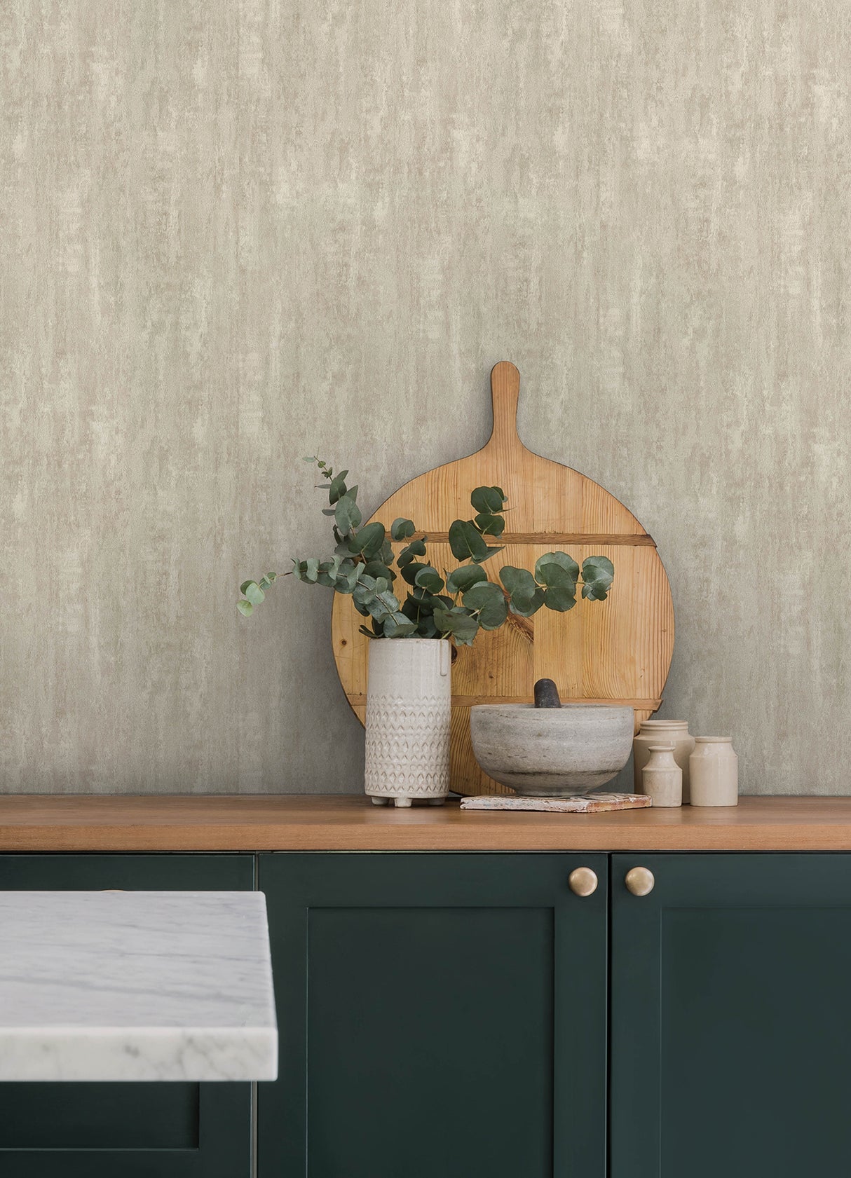 Soapstone Dove by Advantage Distressed Wallpaper – Brewster Home Fashions 4168-19903
