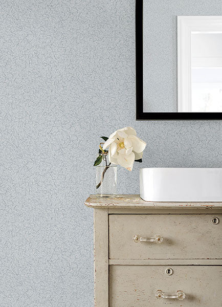 Crushed Capiz Light Blue by Advantage Textured Wallpaper, 20.9 in x 30 ft – Brewster Home Fashions 4168-19925