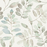 Pinnate Mint Leaves Wallpaper in Mint by Chesapeake