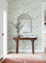 Pinnate Mint Leaves Mint by Chesapeake Botanical Wallpaper – Brewster Home Fashions 4169-13909