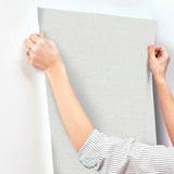 Agave Light Blue by Chesapeake Faux Grasscloth Wallpaper – Brewster Home Fashions 4169-24278