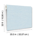 Agave Sky Blue by Chesapeake Faux Grasscloth Wallpaper – Brewster Home Fashions 4169-24283