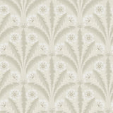 Tap Root Beige Floral Damask Wallpaper by Chesapeake