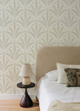 Tap Root Beige by Chesapeake Floral Damask Wallpaper – Brewster Home Fashions 4169-27603