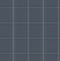 Auberge Dark Blue Plaid Wallpaper by Chesapeake