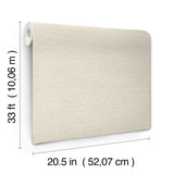Agave Neutral by Chesapeake Faux Grasscloth Wallpaper – Brewster Home Fashions 4169-27611