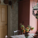 HAGA Stone by Boråstapeter Botanical Art Nouveau Wallpaper – Schumacher 4169