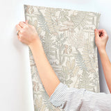 Holt Pastel by Chesapeake Woodland Wallpaper – Brewster Home Fashions 4169-83101