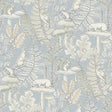 Holt Light Blue Woodland Wallpaper by Chesapeake, pattern 4169-83102