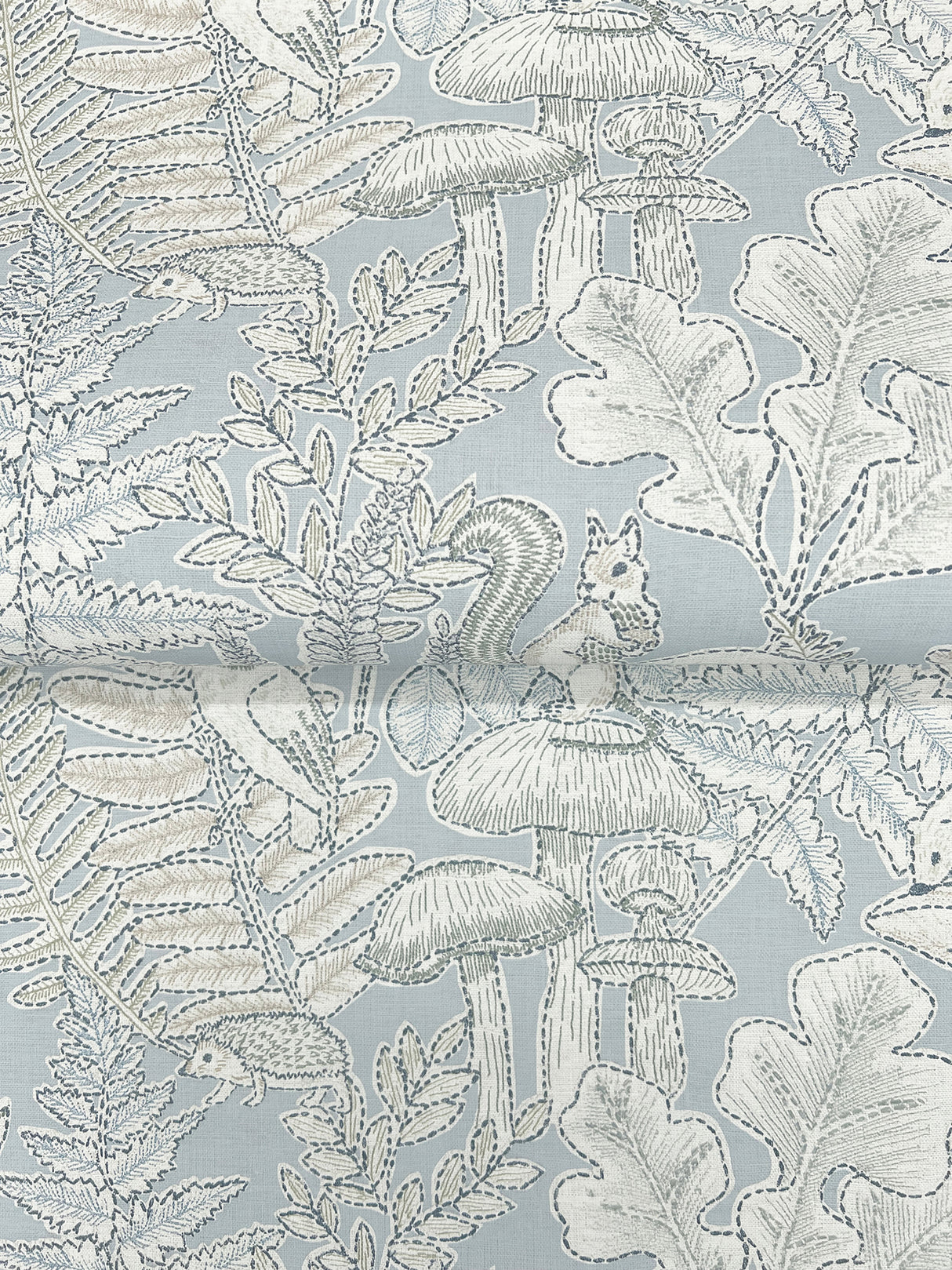 Holt Light Blue by Chesapeake Woodland Wallpaper – Brewster Home Fashions 4169-83102