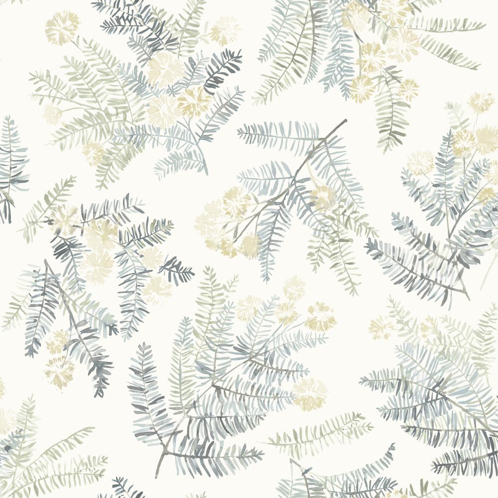 Frith Sea Green Botanical Wallpaper by Chesapeake – SKU 4169-83106