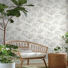Frith Light Blue by Chesapeake Botanical Wallpaper – Brewster Home Fashions 4169-83107