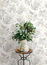 Frith Light Blue by Chesapeake Botanical Wallpaper – Brewster Home Fashions 4169-83107