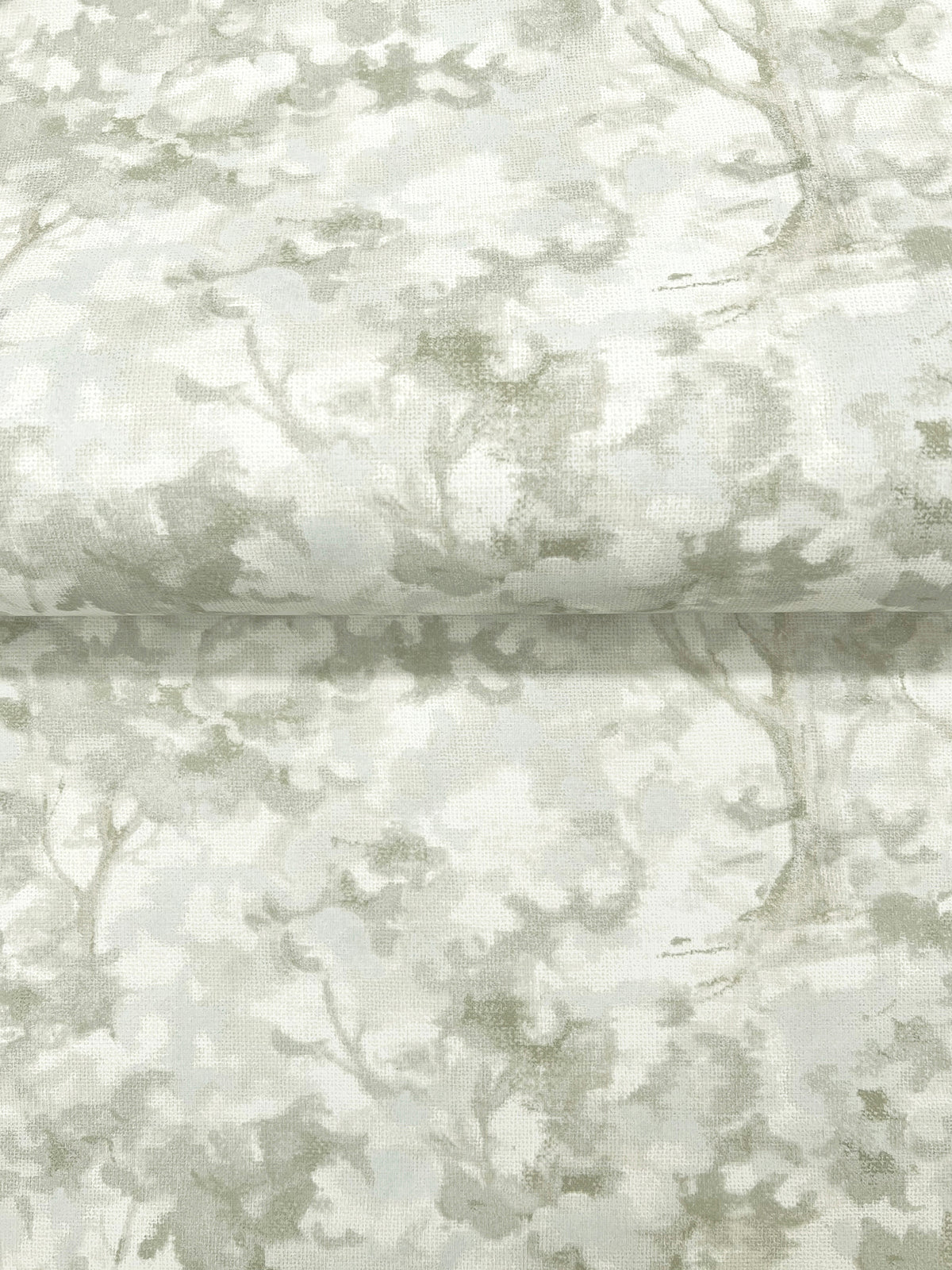 Thicket Sage Green by Chesapeake Forest Wallpaper, 20.5 in W x 33 ft L, Prepasted Sure Strip, Washable - Brewster Home Fashions 4169-83109-Sample