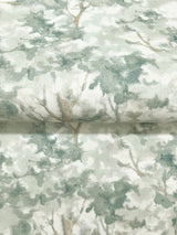 Thicket Teal by Chesapeake Forest Wallpaper – Brewster Home Fashions 4169-83111