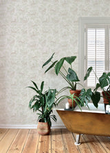 Revelry White by Chesapeake Forest Frolic Wallpaper – Brewster Home Fashions 4169-83113