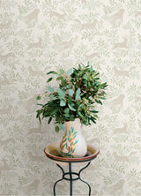 Revelry White by Chesapeake Forest Frolic Wallpaper – Brewster Home Fashions 4169-83113
