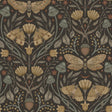 Mystic Moth Black Forest Magic Wallpaper by Chesapeake, 20.5 in x 33 ft roll